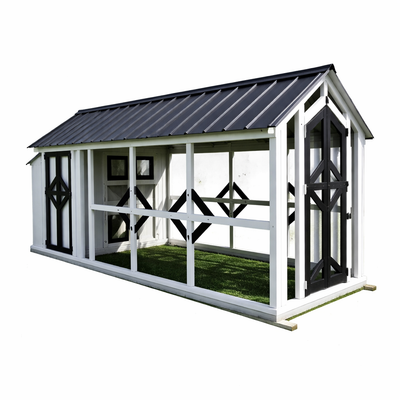 HeritageRoost Manor Luxe Walk-In Chicken Coop