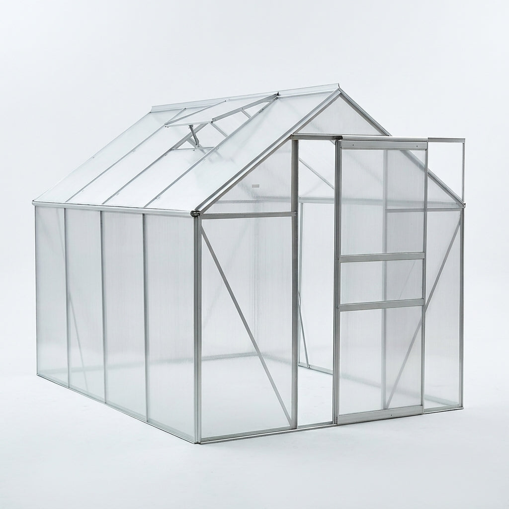 Auralume CrystalLite 8×10 Greenhouse — Studio Shot