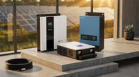 Exden Trio Pro Hybrid Solar Inverter Set — Lifestyle