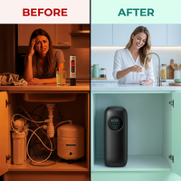 NeroAqua Eclipse X9 Smart RO Water Filtration System — Before & After