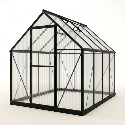 Veridian LuxeFrame 8×12 Greenhouse — Studio Shot