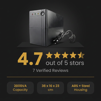 VoltCrest Aurum 2000VA Battery Backup System — Results & Stats