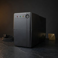VoltCrest Aurum 2000VA Battery Backup System — Studio Shot