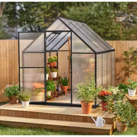 Greenhouse Kit Built for Serious Growers, 8×12 Premium Frame, Twin-Wall Polycarbonate, All-Season